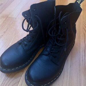 Dr. Martens Black Leather Boots